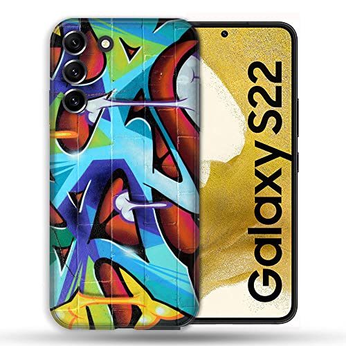 Coque Samsung S22 Street Art GRAF Color anti-rayures pour protéger le dos du téléphone
