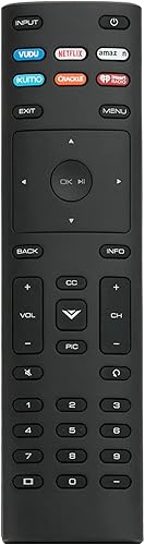 XRT136 Reemplazo de control remoto aplicable para Vizio Smart TV M657-G0 M557-G0 PX65-G1 P659-G1 P759-G1 D60-F3