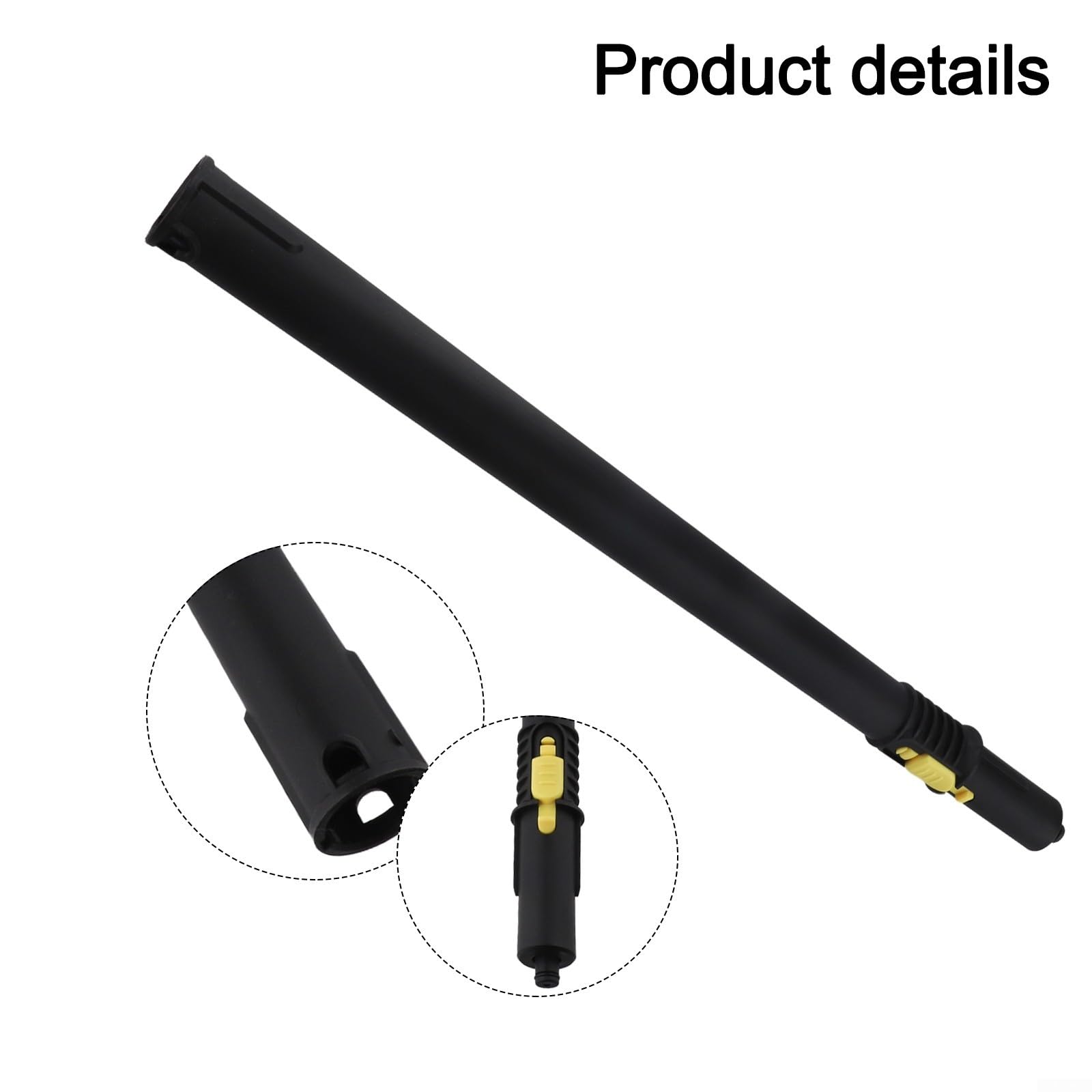 Tubo di prolunga per pulitore a vapore per SC1, SC2, SC3, SC4, SC5, tubo di pulizia lungo 54 cm per aree difficili da raggiungere, per design in plastica (tubo esteso)