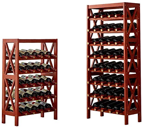 Soporte para botellas de vino de madera maciza 870x260x546mm