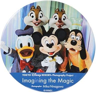 Amazon ミッキー フレンズ 缶バッジ 実写 イマジニングザマジック 東京ディズニーリゾート限定 蜷川 実花 バッチ ディズニー グッズ お土産 Gaia80 食品 飲料 お酒 通販