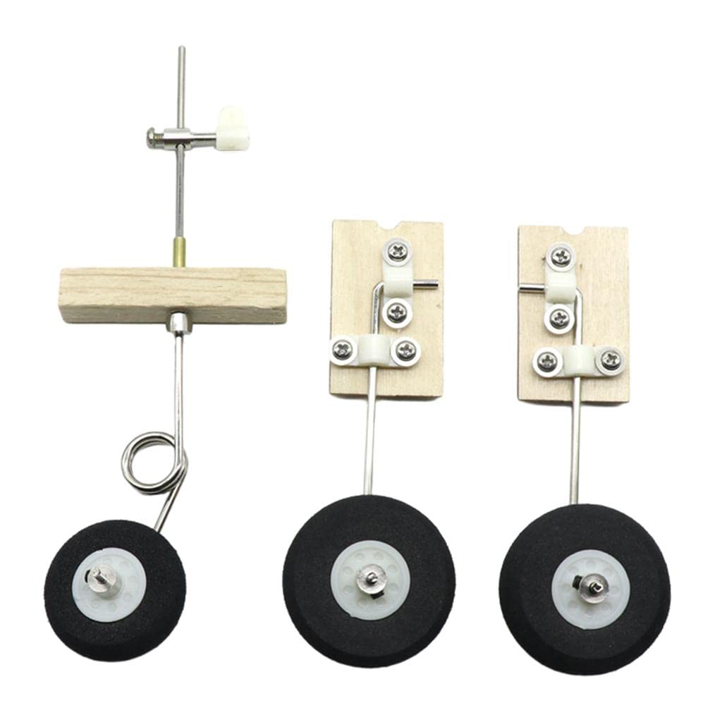 VELURA SU27 RC Plane KT Board Landing Gear embly for RC Fixed Wing Airplane|1 Piece Front Wheel Landing Gear| Gas/Nitro Engines|Toys & Hobbies-picture-19