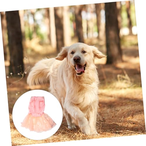 Toddmomy 3 Pecas Vestido Animal Estimação Vestido Para Casamento Vestido Bordado Fantasias Princesa