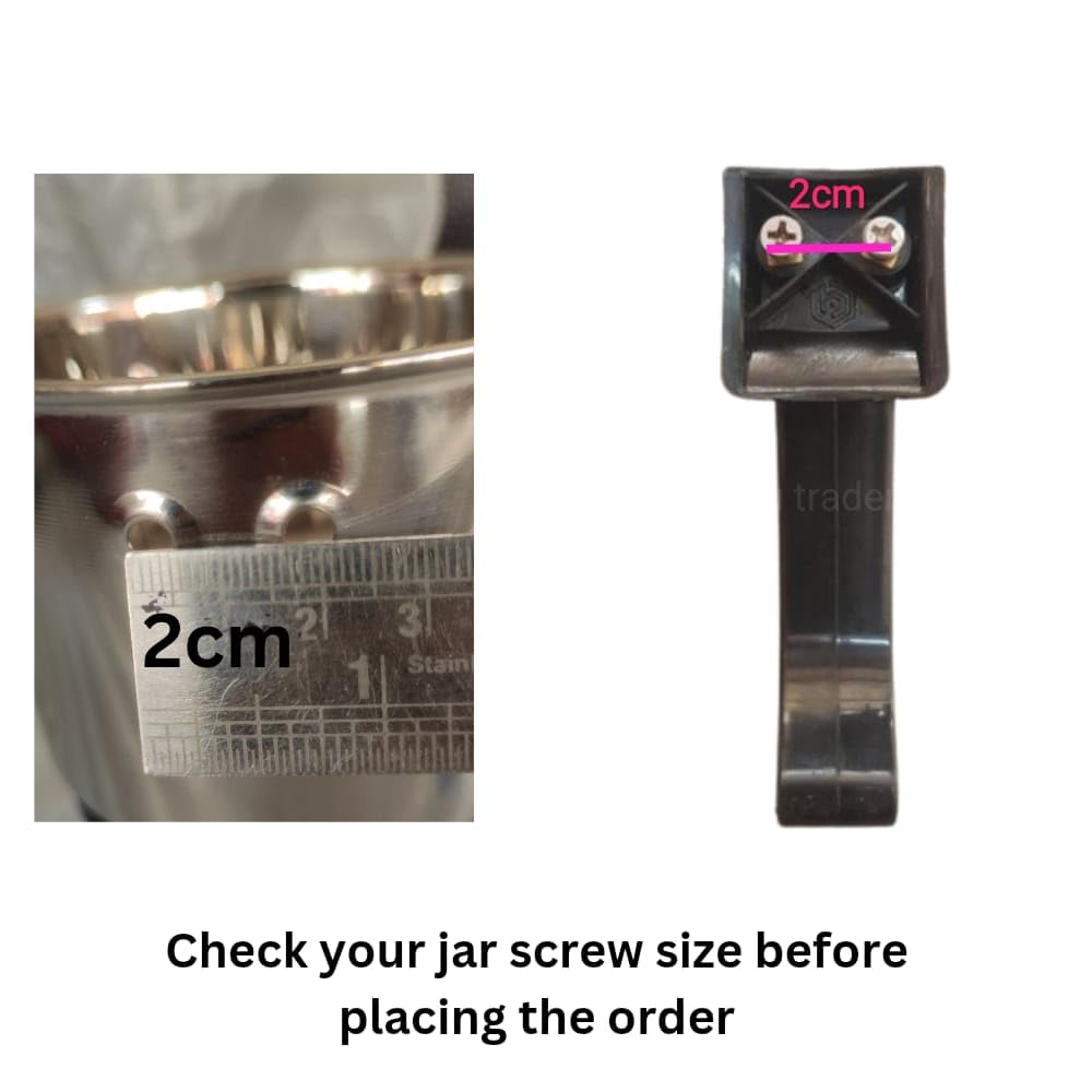 Mixer Grinder Jars Handle Suitable for Small,Medium,Big Jars Handles (Pack Inside 2 handls with Screw) — Amazon image 6