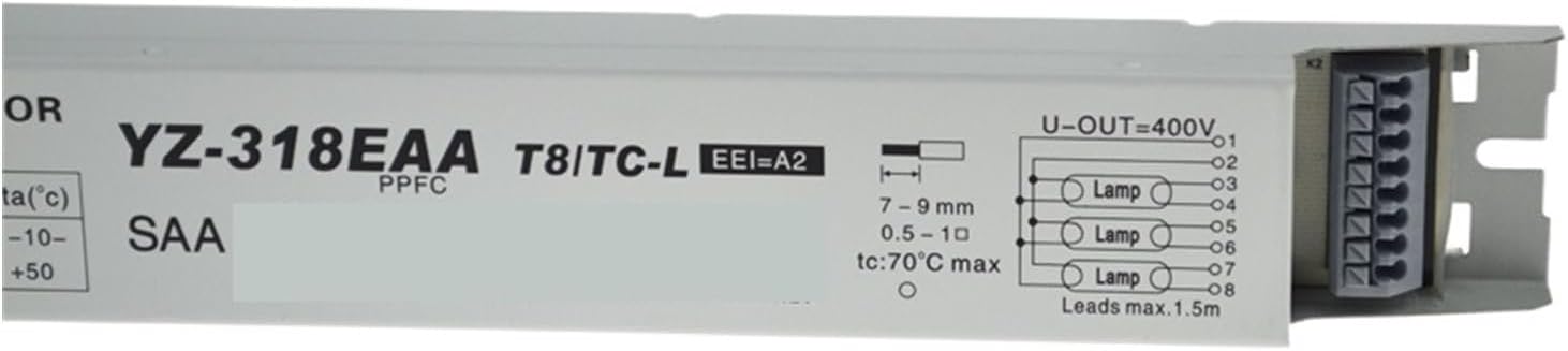 Electronic Ballast YZ-118EAA YZ-218EAA YZ-318EAA one for one T8 Electronic Ballast 18W/20W Fluorescent Tube Rectifier(YZ-318EAA)