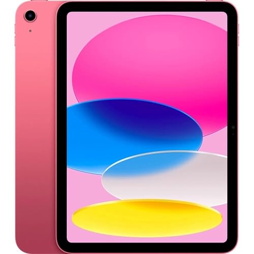 Apple 2022 iPad (10.9-inch, Wi-Fi, 256GB) - Pink (Renewed) - 256 GB - WiFi - Pink
