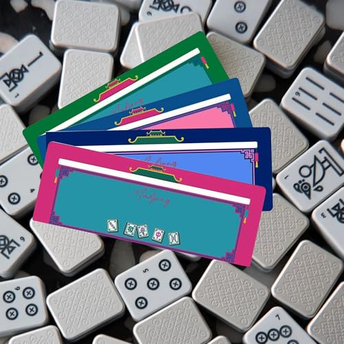 Mahjong Card Guide and Route Finder, 4pcs Strategy Tool Set miniatura 2
