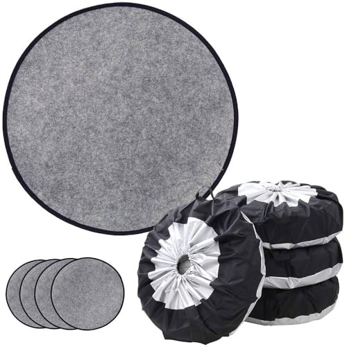 UPstore �^�C���ی�p�b�h 4���Z�b�g ���a55cm �ۊ� �^�C���g�[�g�p�t�F���g�p�b�h �z�C�[���ی� �z�C�[���t�F���g �ق���h�~ �f�B�X�N�ʕی� �ԗp ���[ �z�C�[���J�o�[