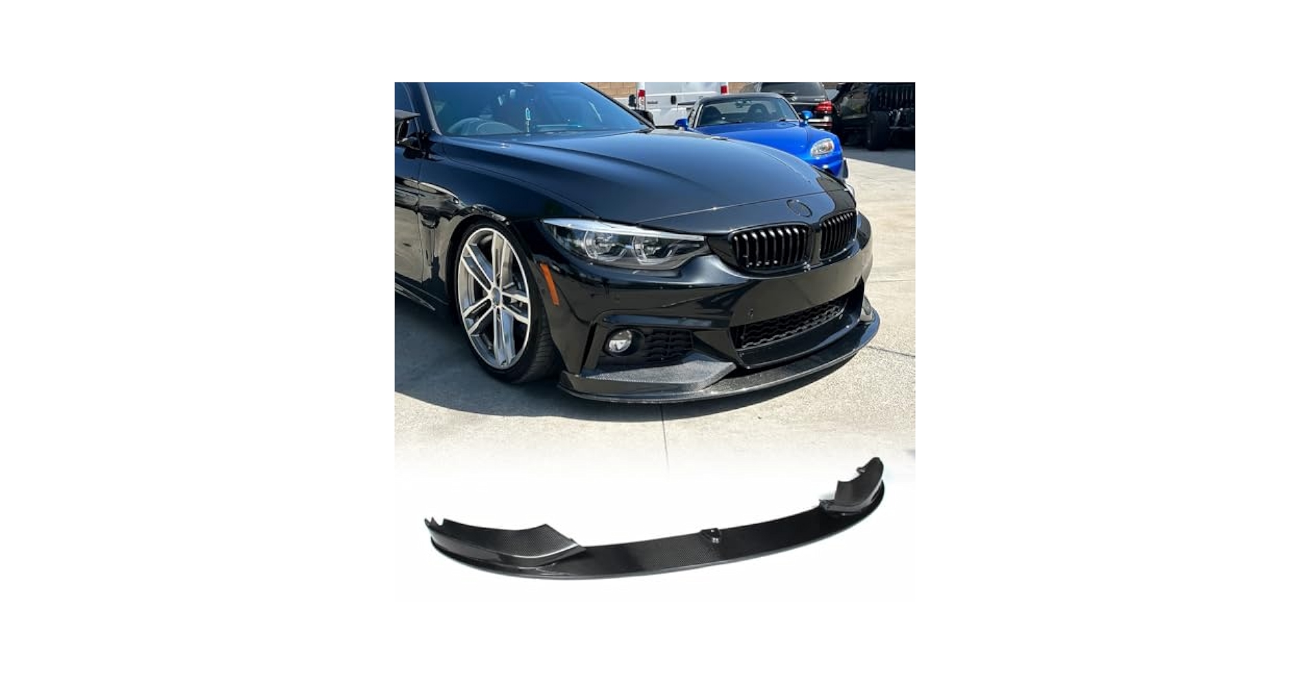 BMW F32 F33 F36 Mスポーツ リップ カナード420i 428i Amazon.com: Carbon Fiber Front Lip for BMW 4 Series F32 F33