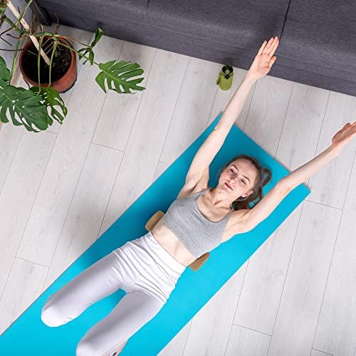 YVS® - Fascia Roller, Back Roller for Back Pain, Back Baller Roller, Trigger Point Roller, Yoga Roller for Back, Fitness Roller, Cork Roller, Yoga Back Roller, Pilates, Fascia