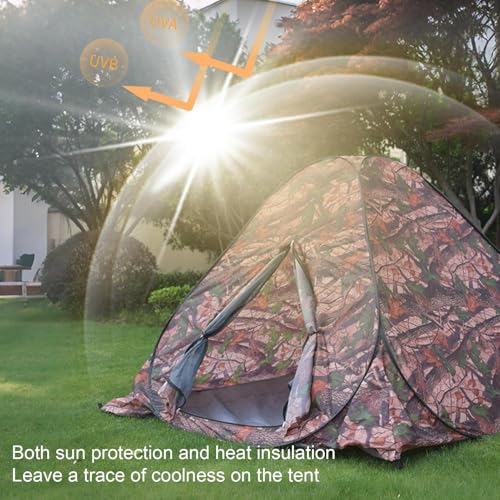 Tienda de campaña impermeable y toldo plegable con protección UV solar para camping 2