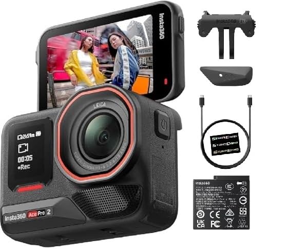 Amazon.com : Insta360 Ace Pro 2 Waterproof 33ft Action Camera Lens