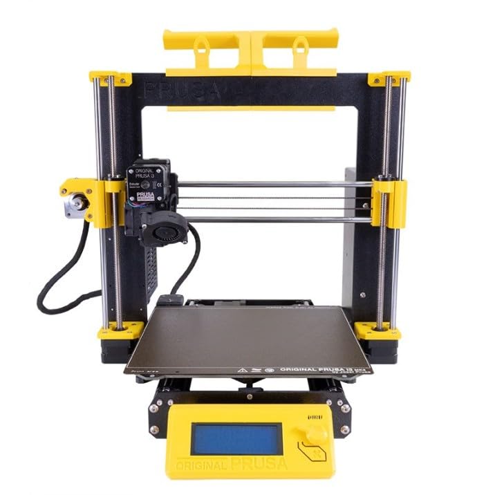 Image of Prusament 3D Printer Premium Filament PETG Mango Yellow 1.75mm - 1kg Spool - High Precision ±0.02 mm - Low Stringing - Strong Layer Bond - No Tangling - Ideal for Beginners & Professionals