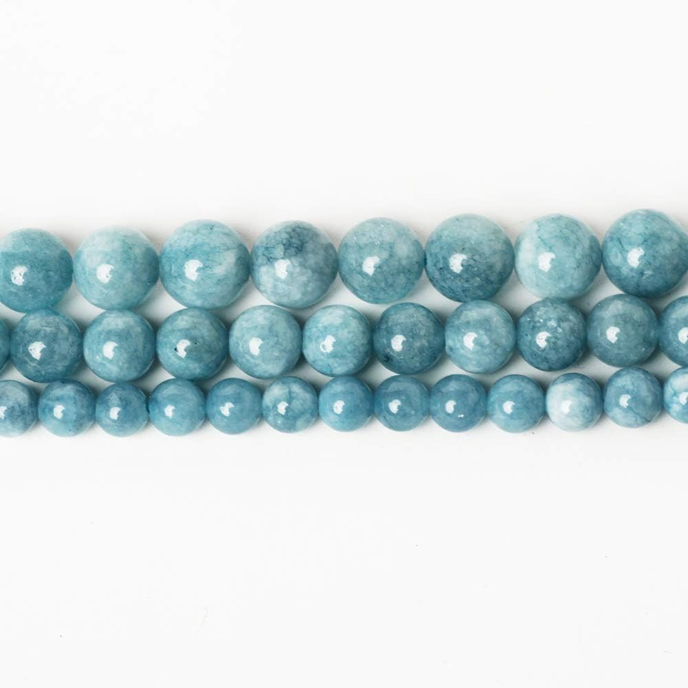 10mm Blue Chalcedony Round Loose Beads for Jewelry Making