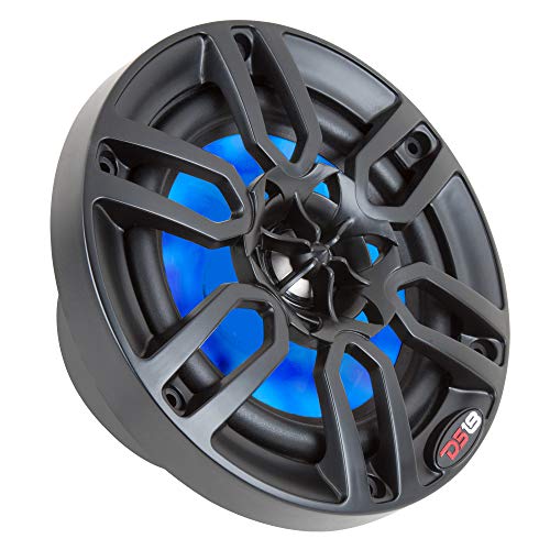 DS18 NXL6B Matte Black Marine Speaker - 6.5", 2-Way, 300W Max, 100W RMS