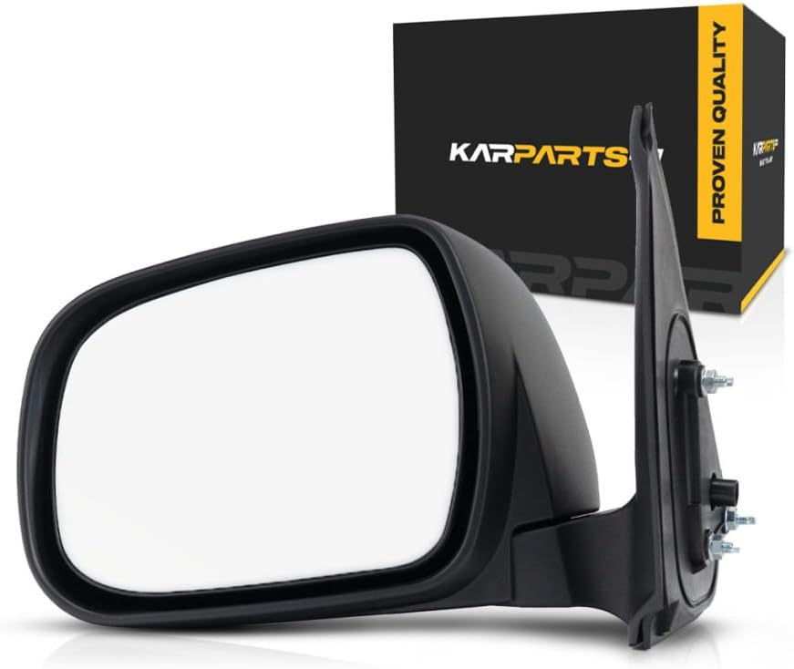 For Toyota Tacoma 2005 06 07 08 09 10 2011 Door Mirror Driver Side | Manual | Non-Heated | Textured | Standard/Extended Cab | Replacement For 87940-04170 | TO1320204