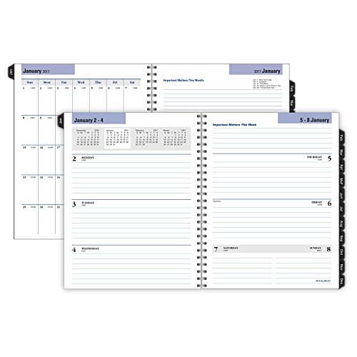 Dayminder Weekly / Monthly Planner Refill 2017, For G545, 6-7/8 X 8-3/4" (G54550) #TOP5
