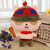 N/D Peluches LOL League Peluches Muñeca LOL Teemo Dolls The Swify Scout Peluches Peluches para niños Regalos 20Cm