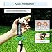 Qxiaozhan Garden Hose Nozzle Heavy Duty, Metal Hose Sprayer Nozzle with High Pressure, Adjustable Spray Patterns, 3/4
