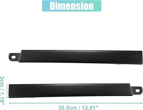 Miniatura 4 de X AUTOHAUX Par de faros delanteros inferiores parachoques rejilla de llenado lado del conductor para Toyota Tacoma 2WD 1997-2000 52513-35040