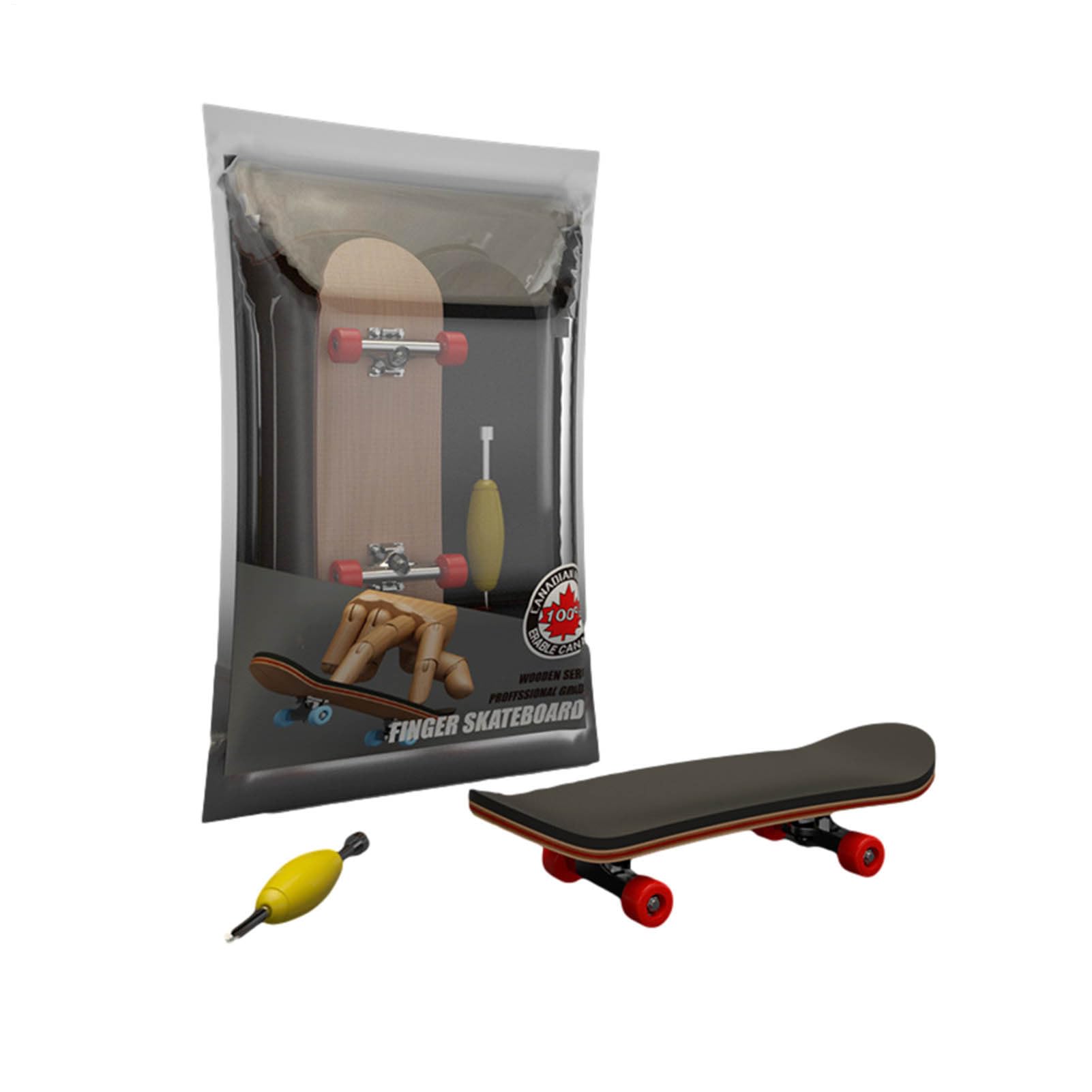 Mini Skateboard | Skateboard Giocattolo Tiny Finger | Finger Skateboard Giocattoli, Accessori per l'allenamento Sportivo Ultimate per Skateboard Professionale con Cacciavite