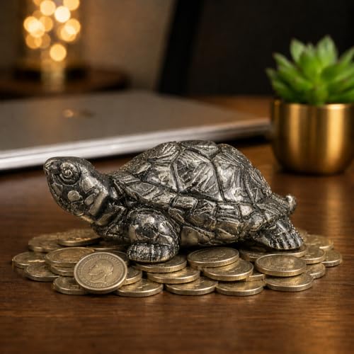 Image of Pyrite Tortoise Original Certified - Pyrite Turtle Energy Symbol