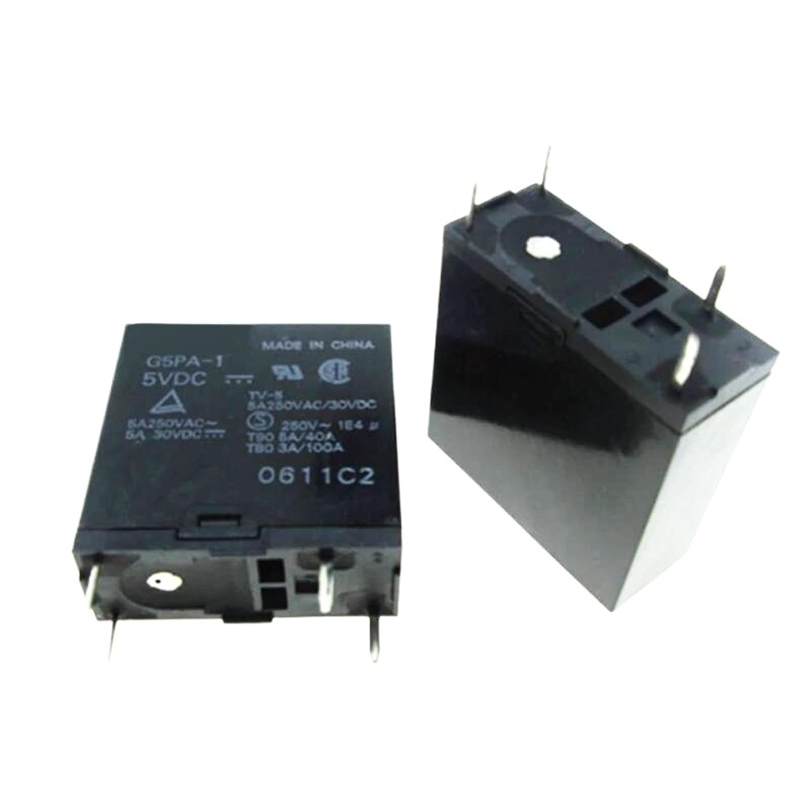 Relais 5V G5PA-1 pour piloter vos appareils 250VCA de 5A pack de 10