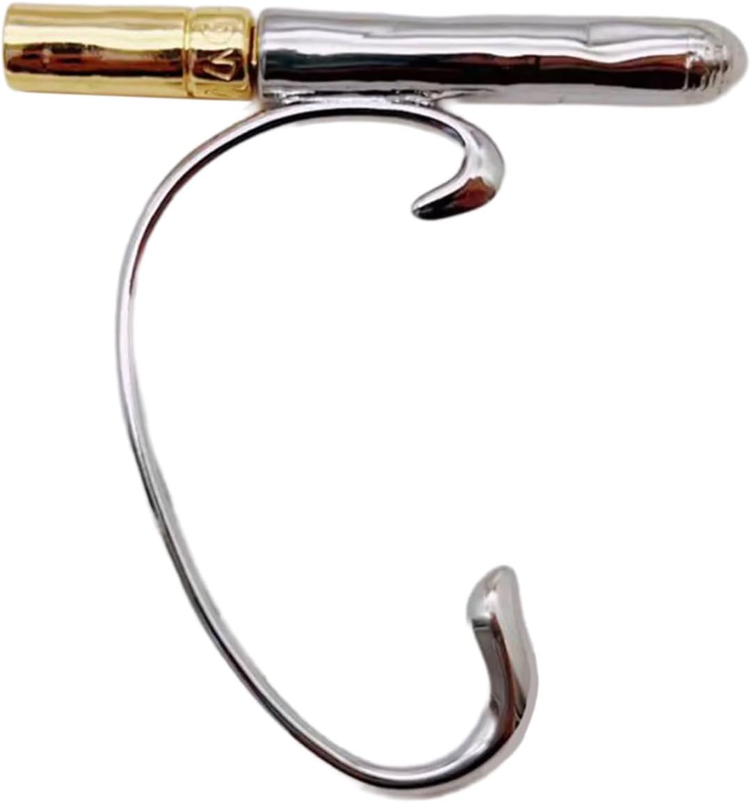 Exaggerated Ear Cuff Eye Catching Cool Shaped Dangle Pressure Clip Accessory for Smaoking Lover Lightweight Pendant