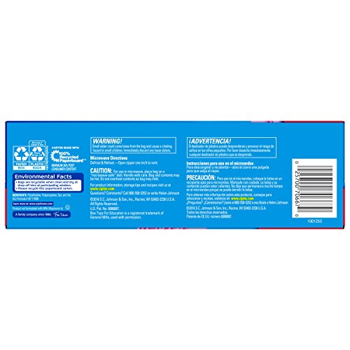 image for Ziploc Slider Storage Bags with New Power Shield Technology, For Food,