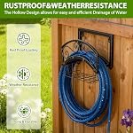 Garden Hose Holder Wall Mount, Heavy Duty Water Hose Holder, 150FT - Image 6