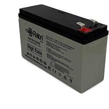 Raion Power RG126-24SHR 12V 6Ah Compatible Replacement High Rate Discharge Rechargeable Battery for Ritar RT1250B