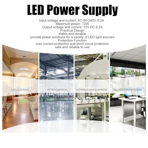 Kierowca LED, Plastikowy Kierowca LED Zasilacz DC z Zwarciem do Oświetlenia