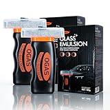 Kaiyunsheng Car Window Cleaner and Windshield Oil Film Remover with Built-in Applicator, Auto Glass Cleaner Emulsion for Water Spots, Rain Repellent and Anti-Fog, Streak Free Crystal Clear View