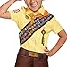 Disguise Russell from Up Costume, Disney Pixar Movie Inspired Character Outfit for Kids, Deluxe Child Size Small (4-6), Multicolor (115539L-BST)