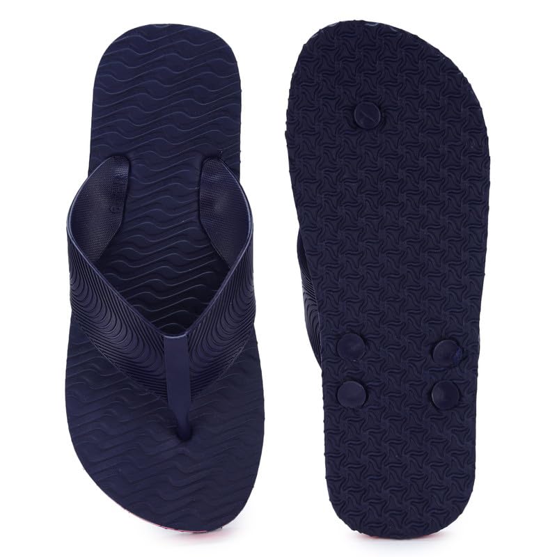 Image of Men's Hawaii Slippers Lightweight Comfortable Flip Flops for Men Soft Casual Bathroom Beach Outdoor Footwear Gents Slipper