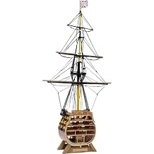 Woody Joe 1/160 Victory Cut Model No Sail Wooden Model Building Kit Ship