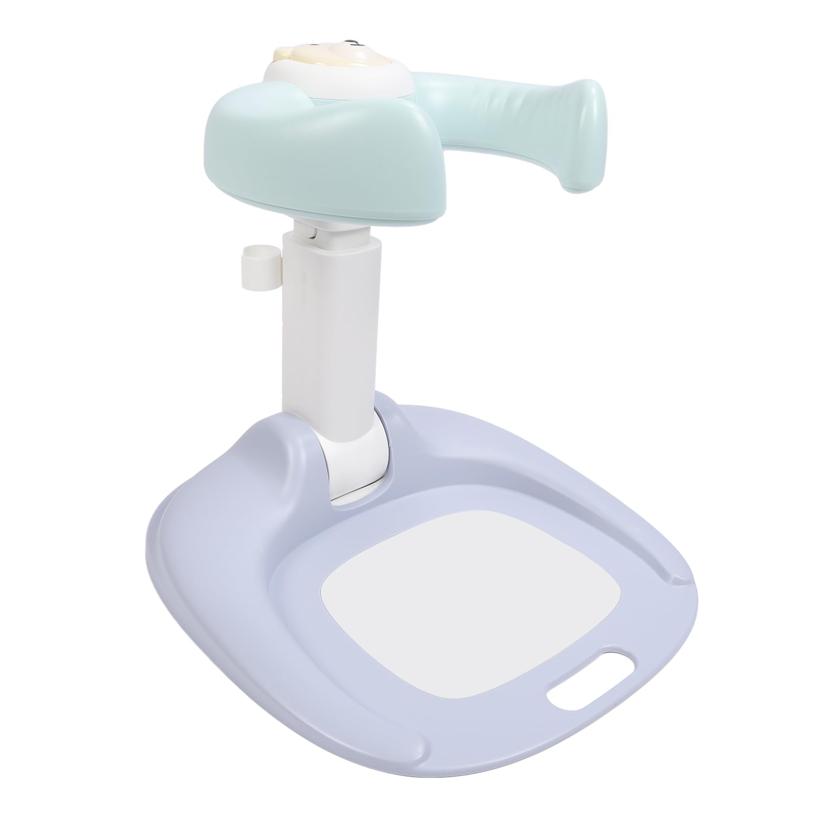 Baby Hug Bath Tower for Standing Up Themselves Adjustable Non Slip Base Baby Shower Stand Support Green
