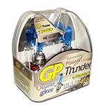 GP Thunder H8 35W Super White Xenon Quartz Glass Light Bulbs for Headlight - High- Low Beam- Head Lamp - Fog Light - Day Time Running - Angel Eyes SGP58K-H8