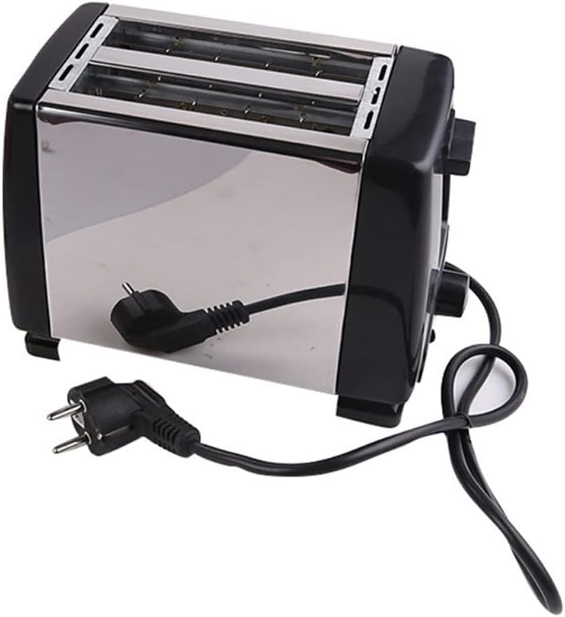 2 Slice Toasters With 6 Bread Shade Stainless Steel Wide Slot Toasters With Removable Crumb Tray