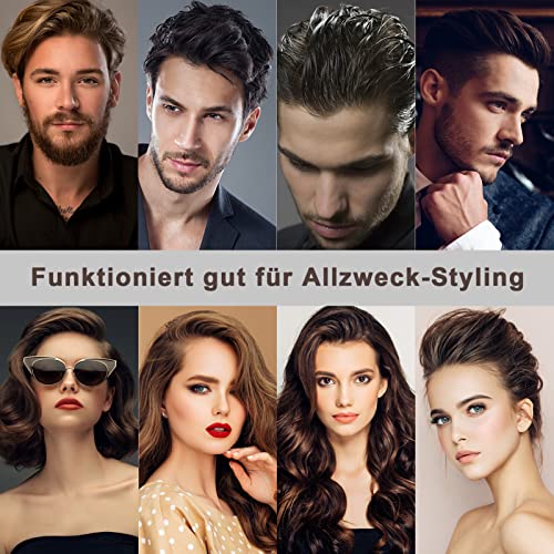 Foto von Xinzistar 2 Stück Teasing Hair Brush Boar Bristle Tail Comb, Wildschweinborsten Haarbürste für langes, Dickes, lockiges, welliges, trockenes oder geschädigtes Haar