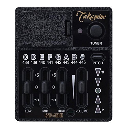 Takamine CT4BII Preamp per chitarra western (preamplificatore per chitarra Takamine Pro Series con 3 bande EQ