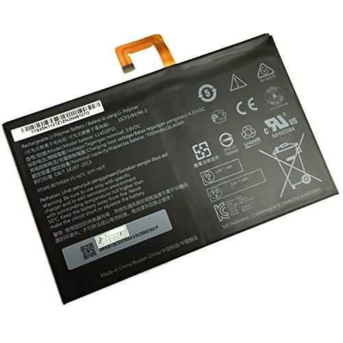 7XINbox 3.8V 7000mAh 26.6Wh L14D2P31 Repuesto Batería para Lenovo TAB2 A10-70F A10-70L TB2-X30 TB2-X30M