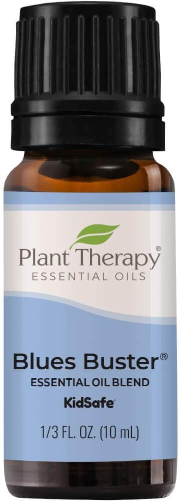 Plant Therapy Blues Buster Essential Oil Blend 10 mL (1/3 oz) 100% Pure, Undiluted, Therapeutic Grade