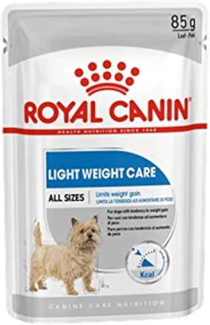 Royal Canin Nutrition Light Weight Care Dog Wet Food Pouches, Pack of 12 x 85g