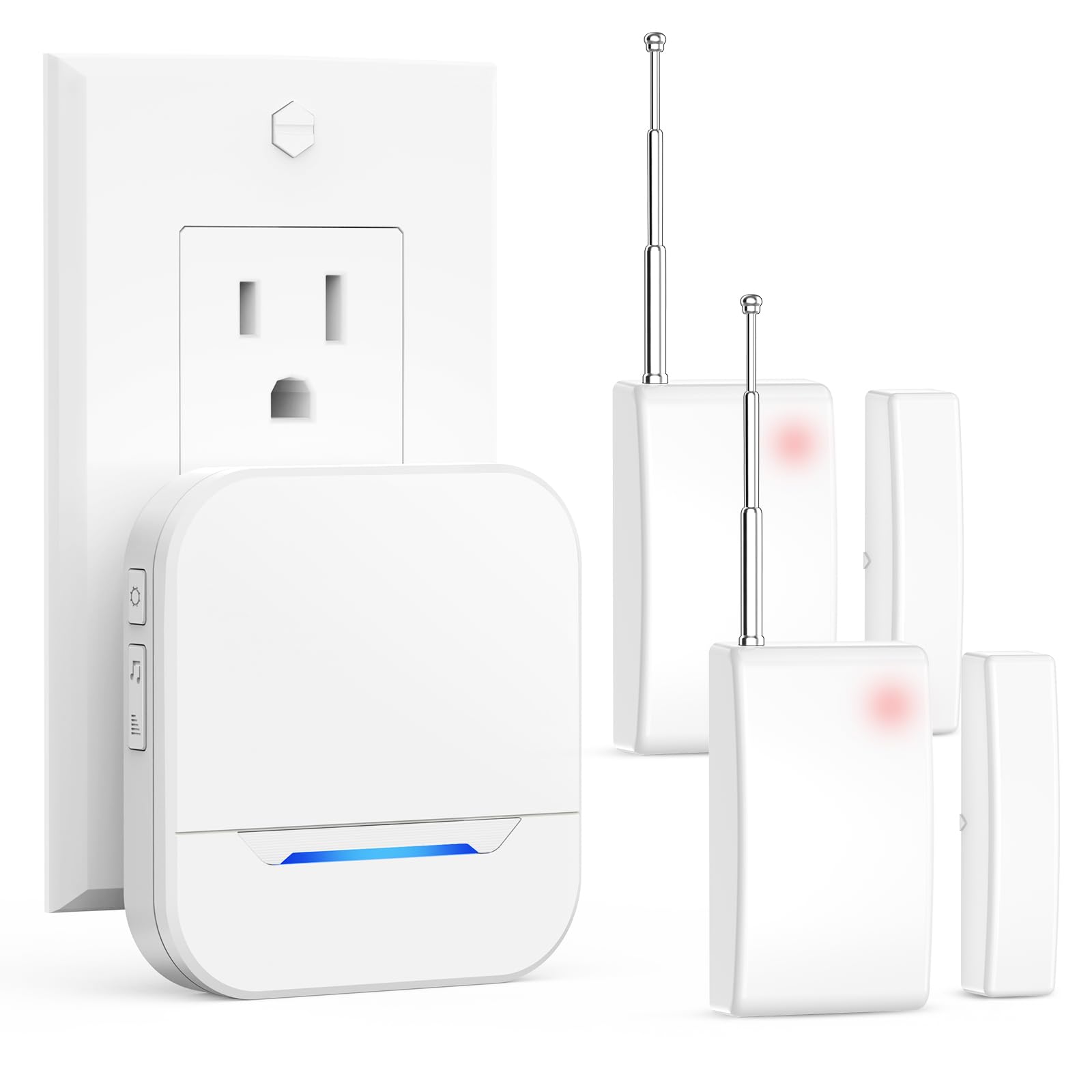 OUDAER 4000FT Wireless Door Chime - Home Security -1 OUDAER 4000FT Wireless Door Chime - Home Security -1