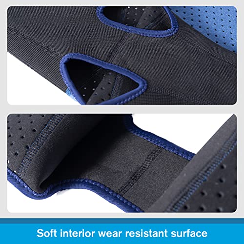 Coodeo Dog Recovery Suit, Cone Collar Alternative, Abrasion Resistant Dog Recovery Rear Sleeves, Washable 2.5Mm Thick And Waterproof, Pet Wounds Prevent Licking, Bite (L, Blue) #TOP7