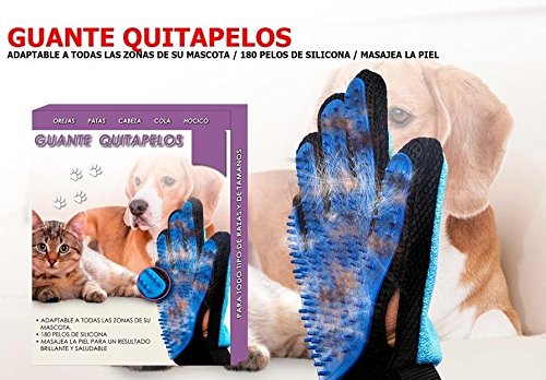 GUANTE CEPILLO QUITAPELOS MASCOTAS
