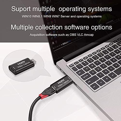 Tobo HDMI Video Capture Card, HDMI to USB 2.0 Capture Card Full HD 1080P 30fps, Record via DSLR, Camcorder, Action Cam for Live Streaming,... - Image 5
