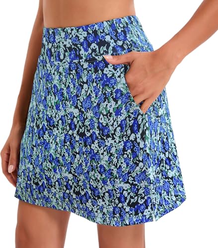 Image of Oyamiki Women's Active Athletic Skort Lightweight Tennis Skirt Perfect for Running Training Sports Golf