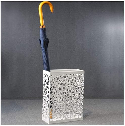 XDLEDMKIZ Umbrella Stand Fashion Umbrella Stand, Household Umbrella Stand/Umbrella Bucket, Umbrella Stand for Commercial Lobby Drainage Hollow Design Entrance